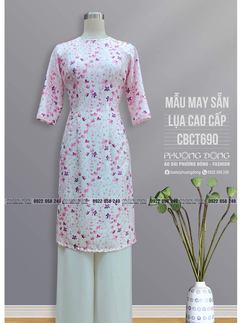 Áo Dài Cách Tân Lụa Cao Cấp CBC690